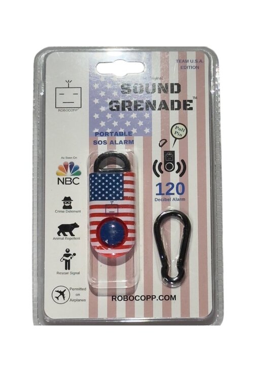 Robocopp Other - Sound Grenade Portable SOS Alarm 120 Decibel U.S.A. Edition with Carabiner